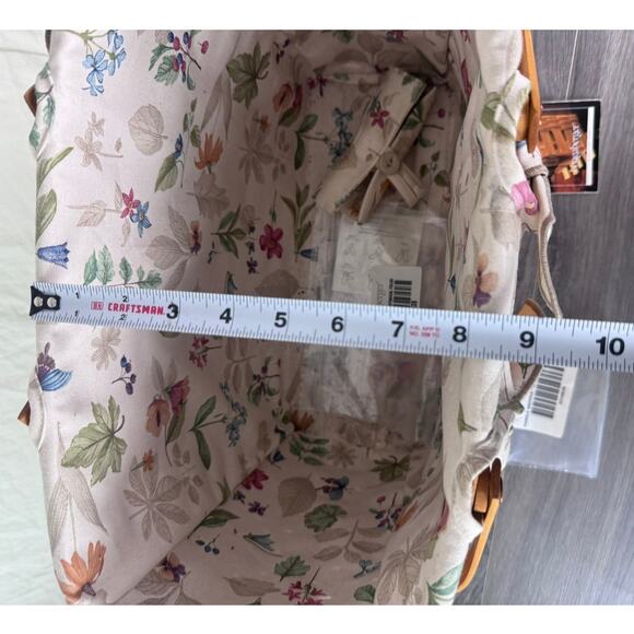 Longaberger Large Rectangle Swing Handled Basket Signed 2000 Botanical Fields - Picture 8 of 10